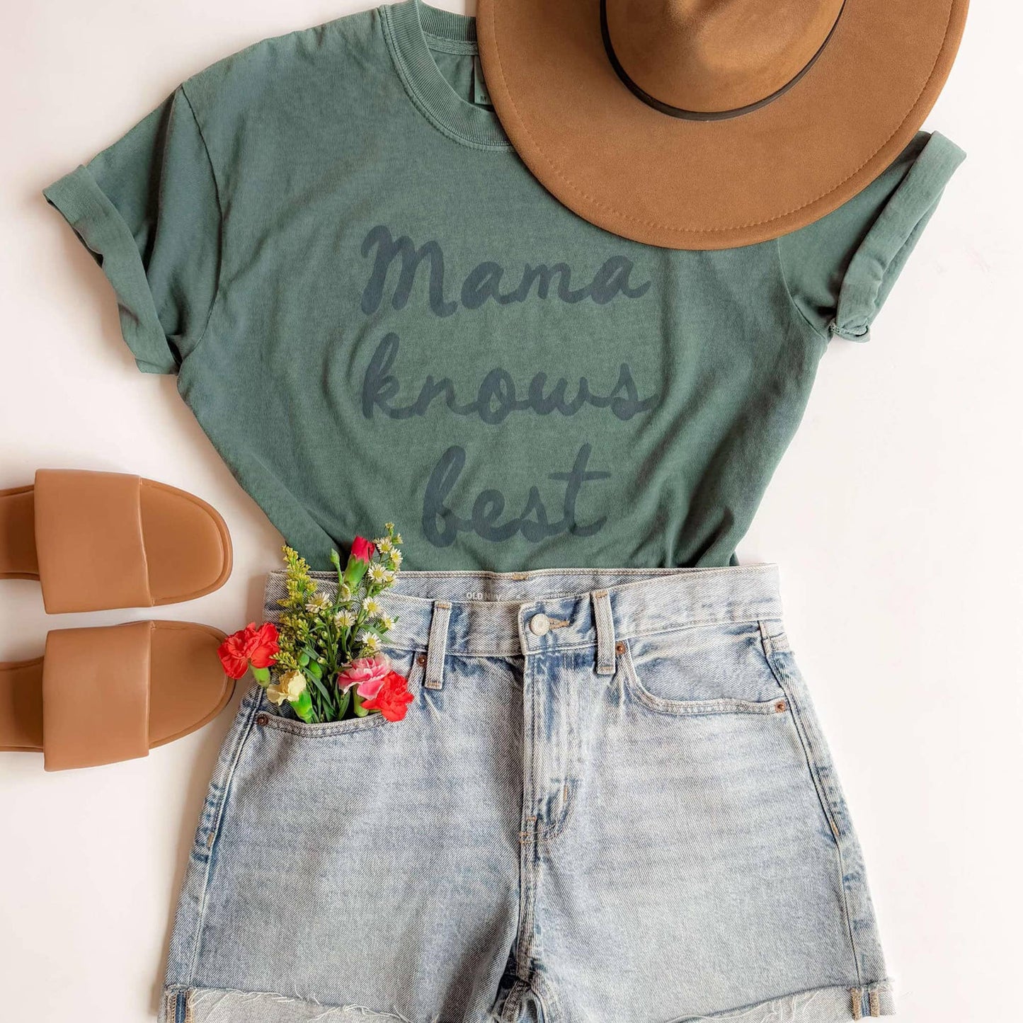 Mama Knows Best Graphic Tee, Mother's Day Shirt, Mom