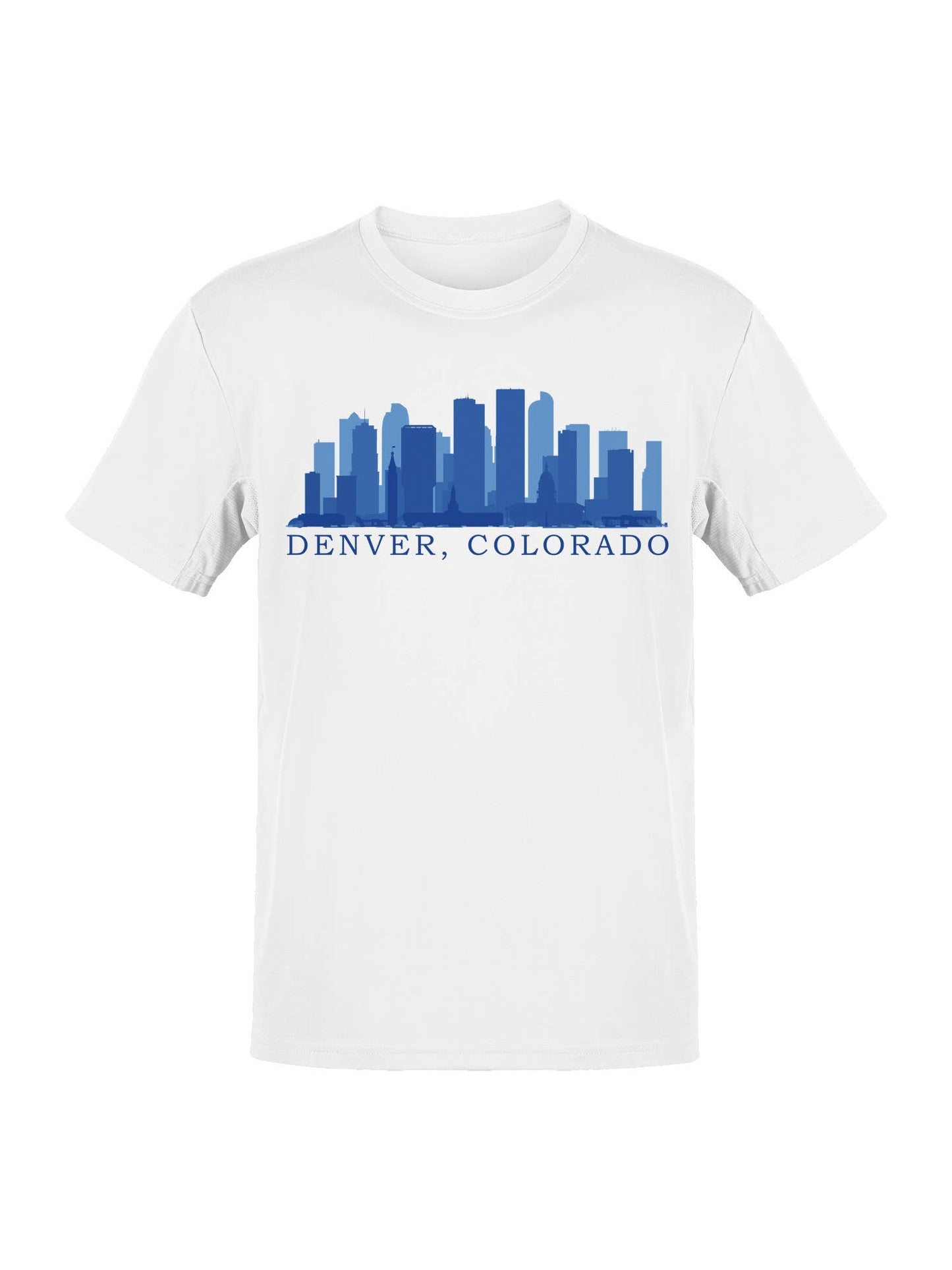 Denver Colorado Skyline Art Men's T-Shirt