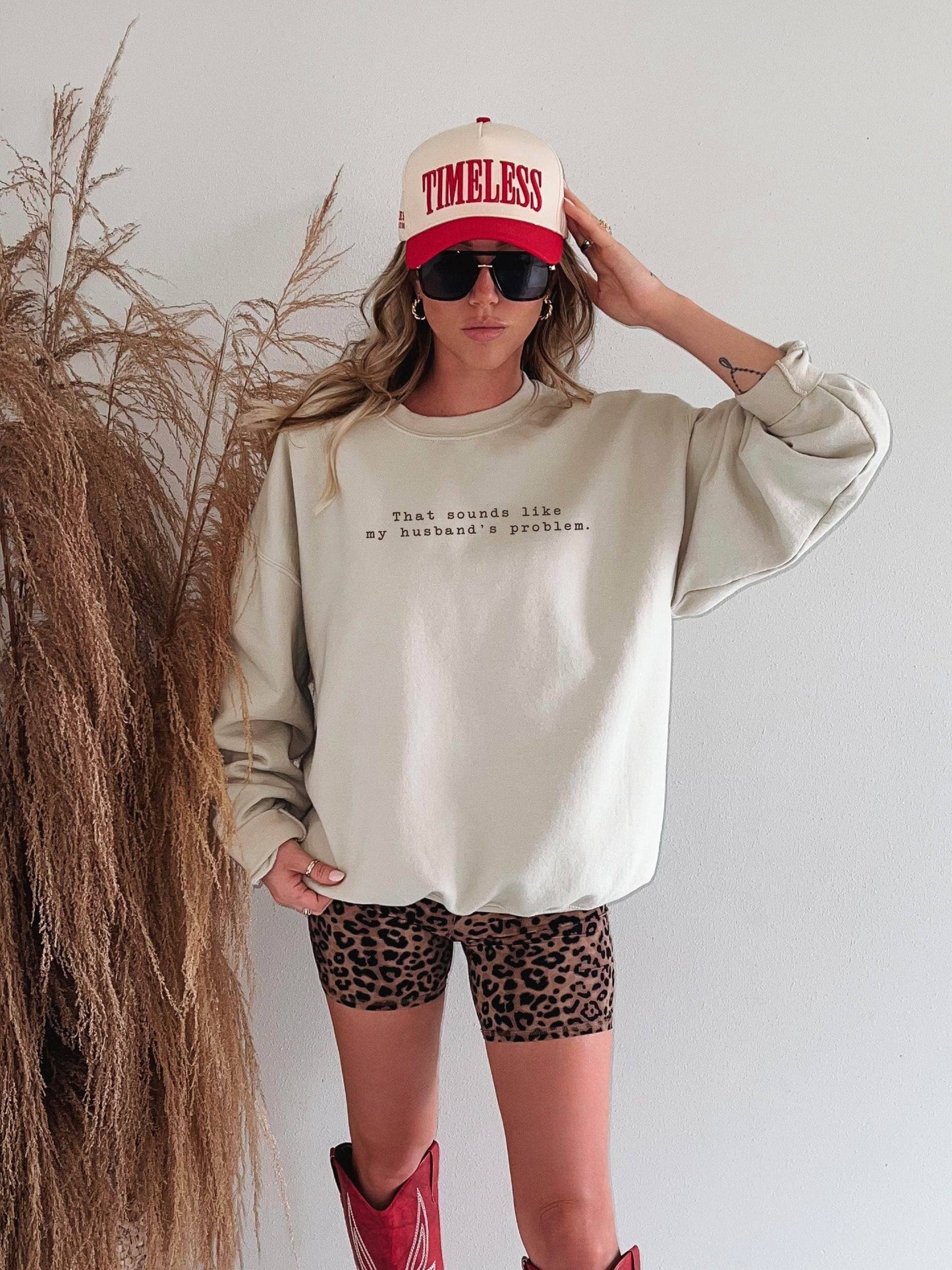 Country Sweatshirt, Funny Sweatshirt, Husbands Problem