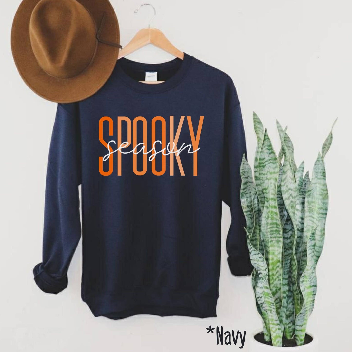 Spooky Season Sweatshirt- Ghosts, Boo & Halloween Fun