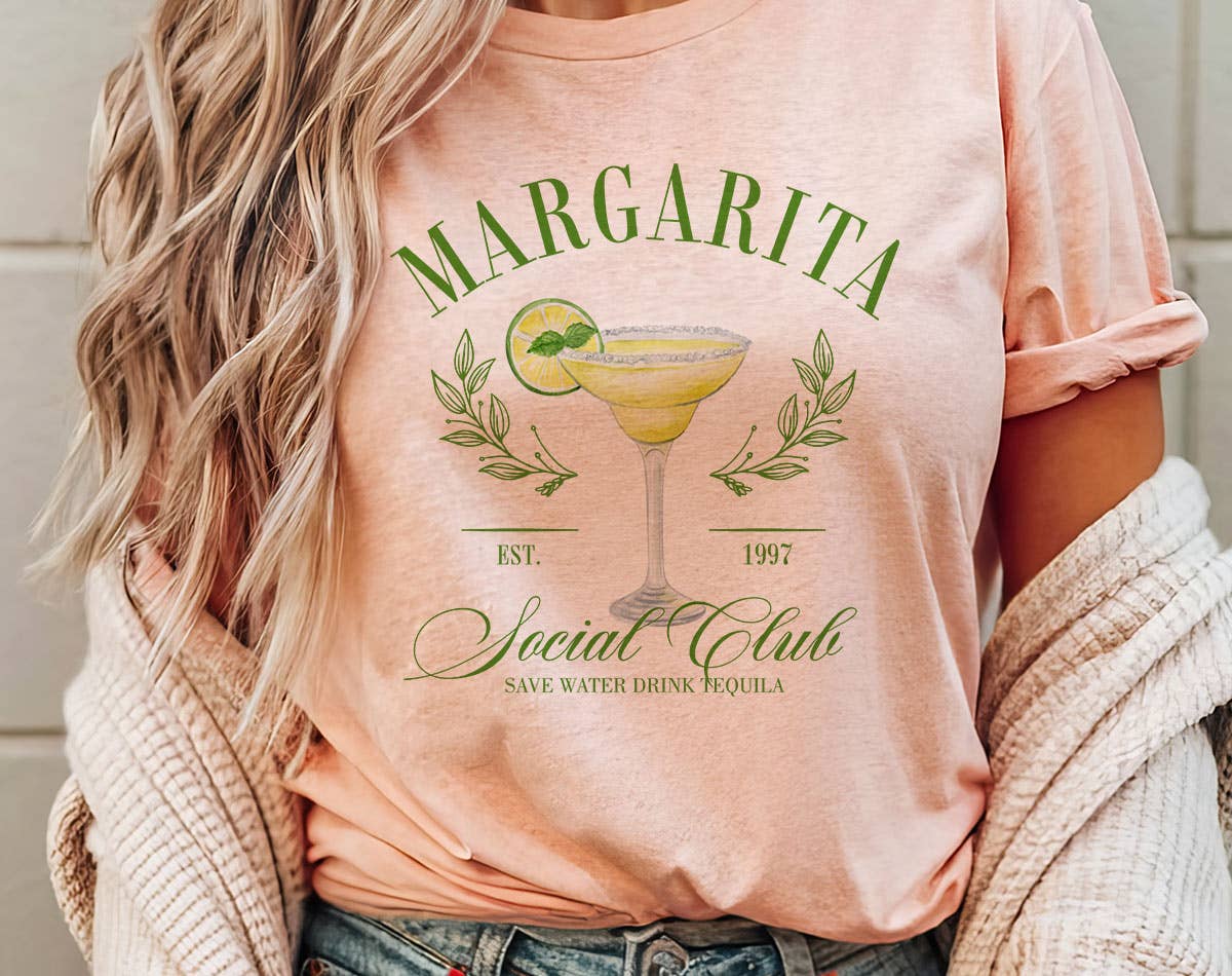 Margarita Social Club - Cute Cocktail Alcohol T-Shirt