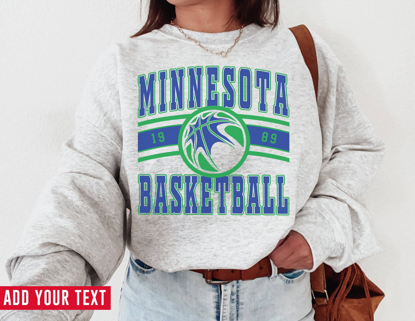 Vintage Minnesota Timberwolves Basketball Fan Tee