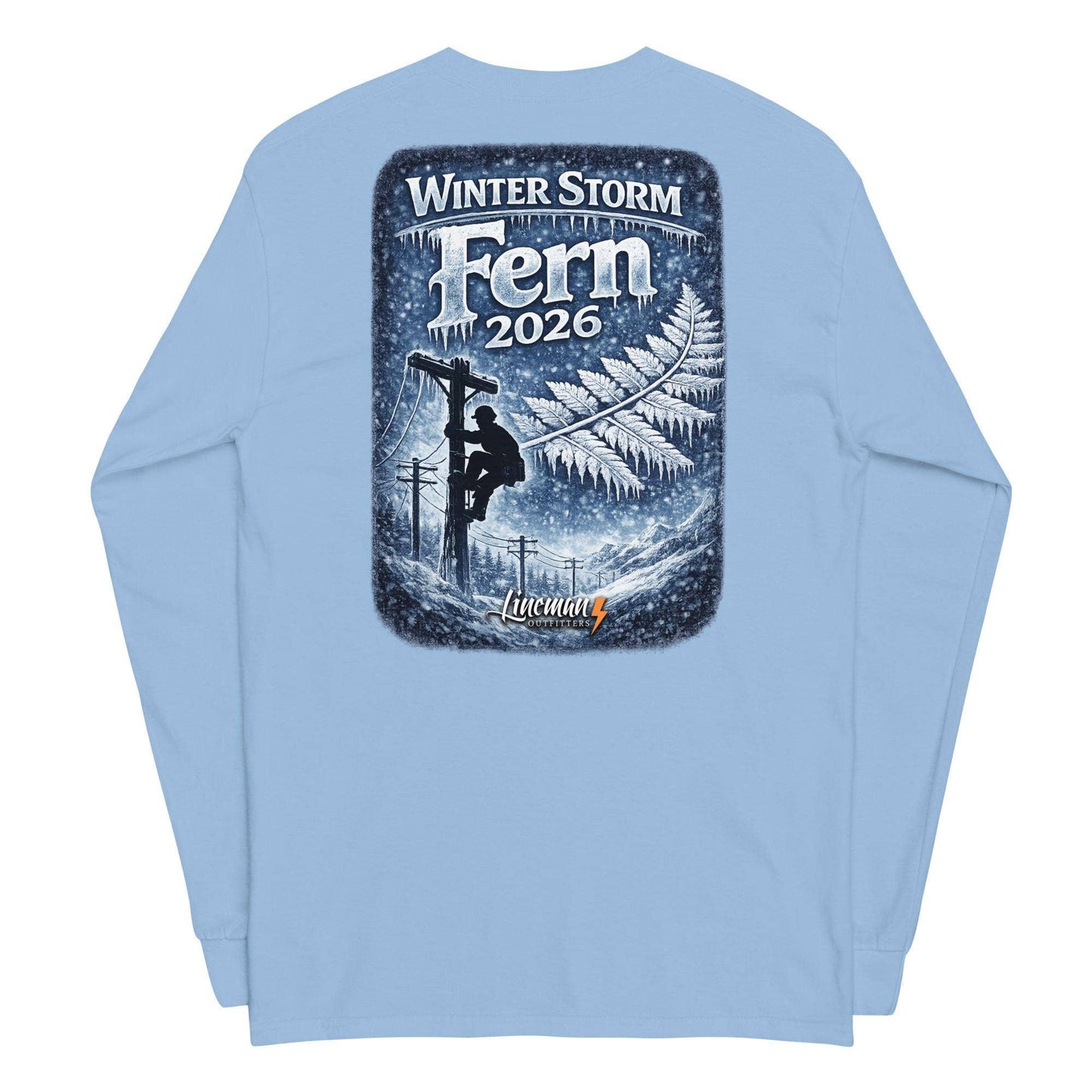 Winter Storm Fern 2026 Power Lineman Ls Shirt