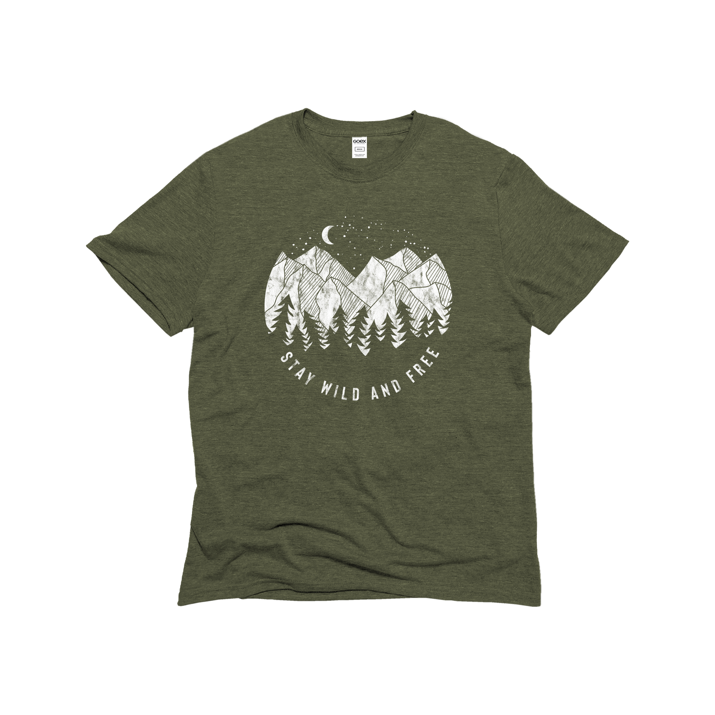 Wild and Free Unisex Graphic Tee 12pk