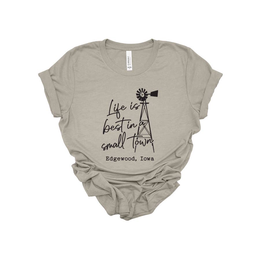 Life Is Best Windmill Personalized Tee