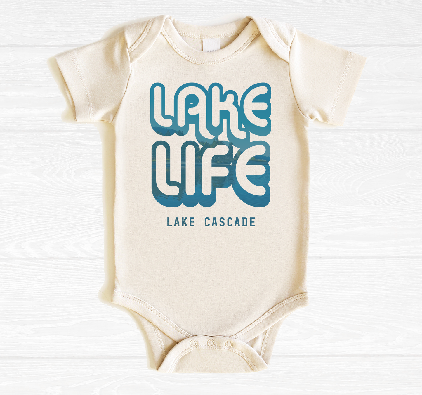 Lake Life Custom Toddler Shirt, Lake Name Personalized