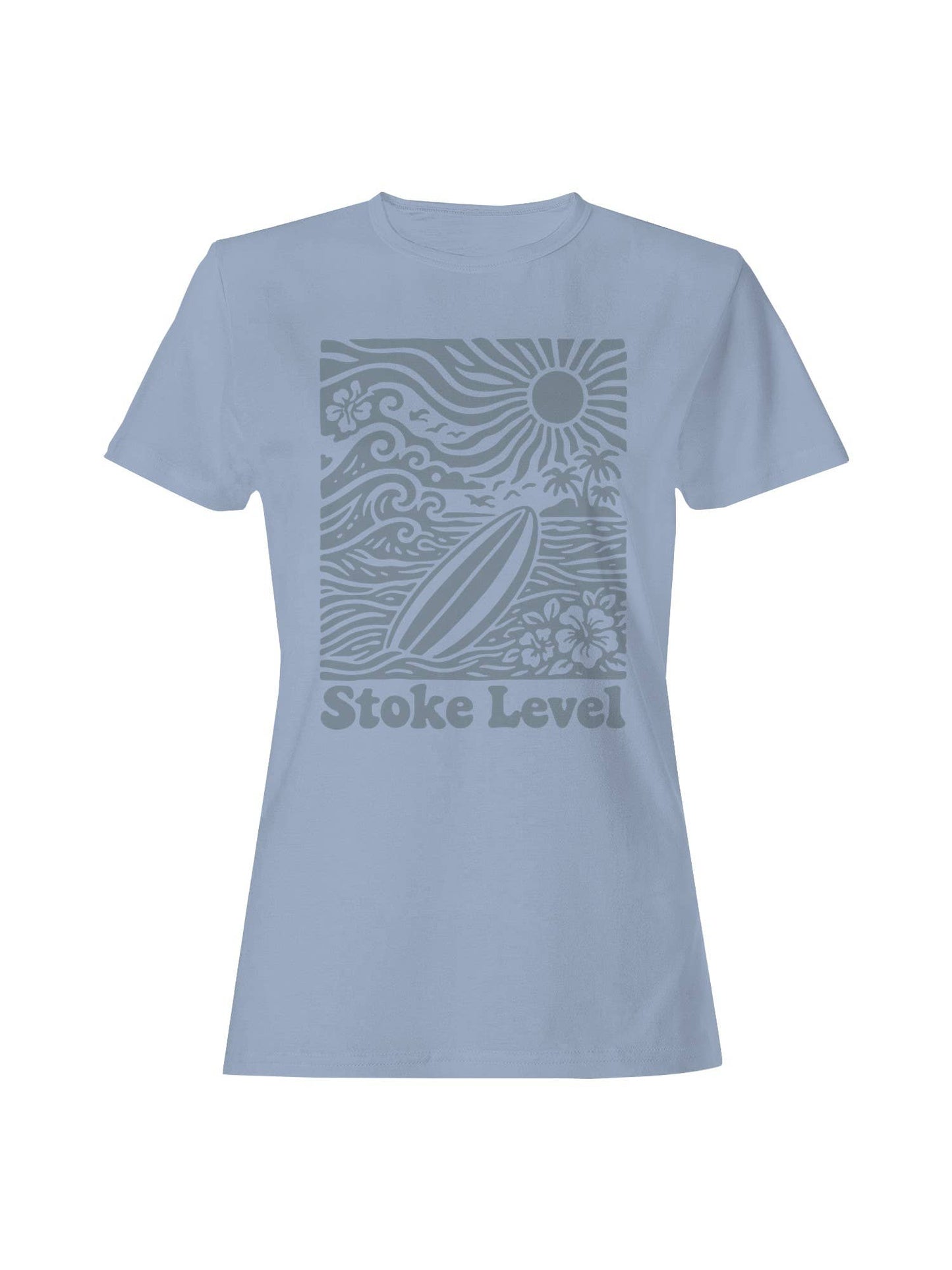 Surf Stoke Level Beach Vibes Women's T-Shirt