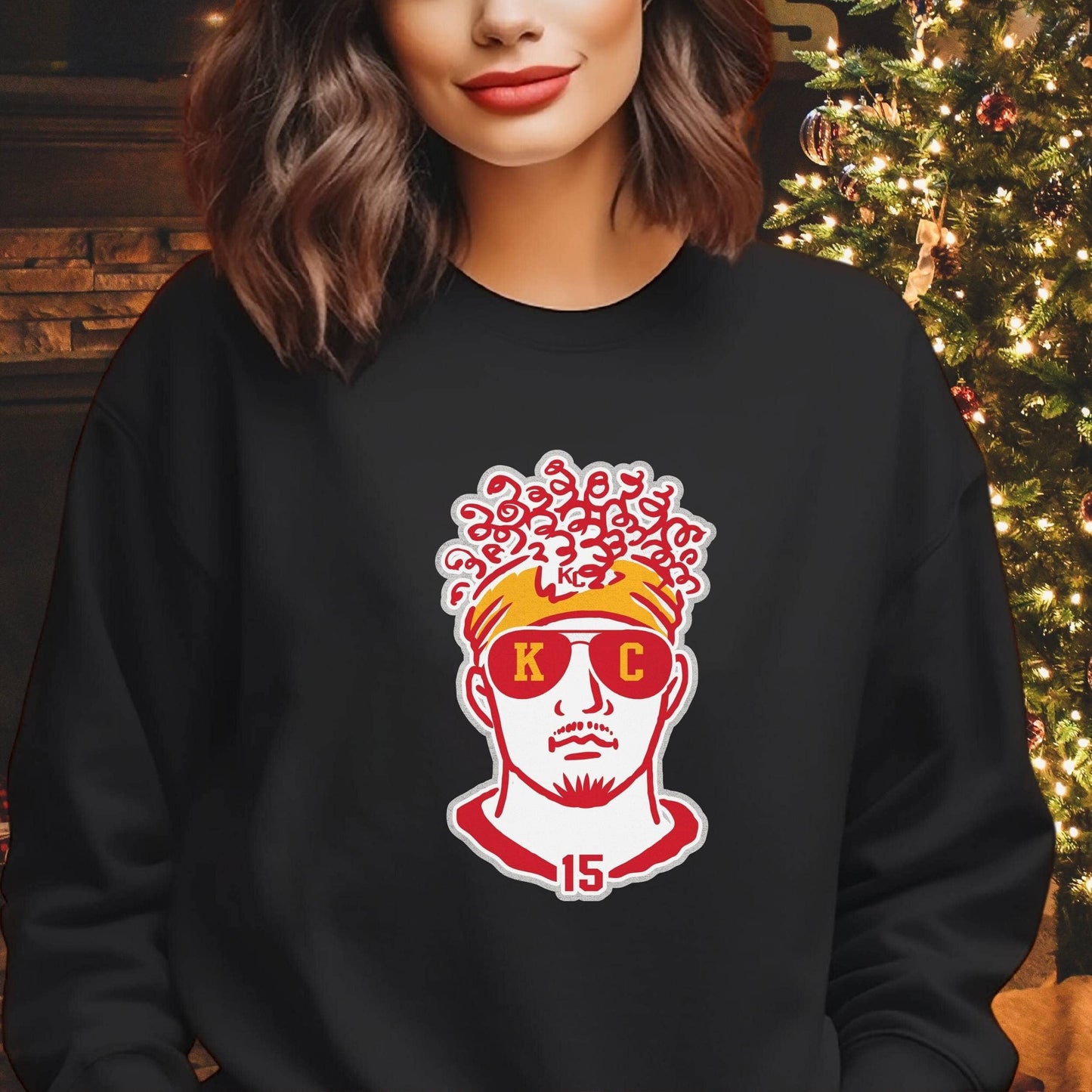 Kansas City Kc 15 Football Player Inspired Sweatshirt