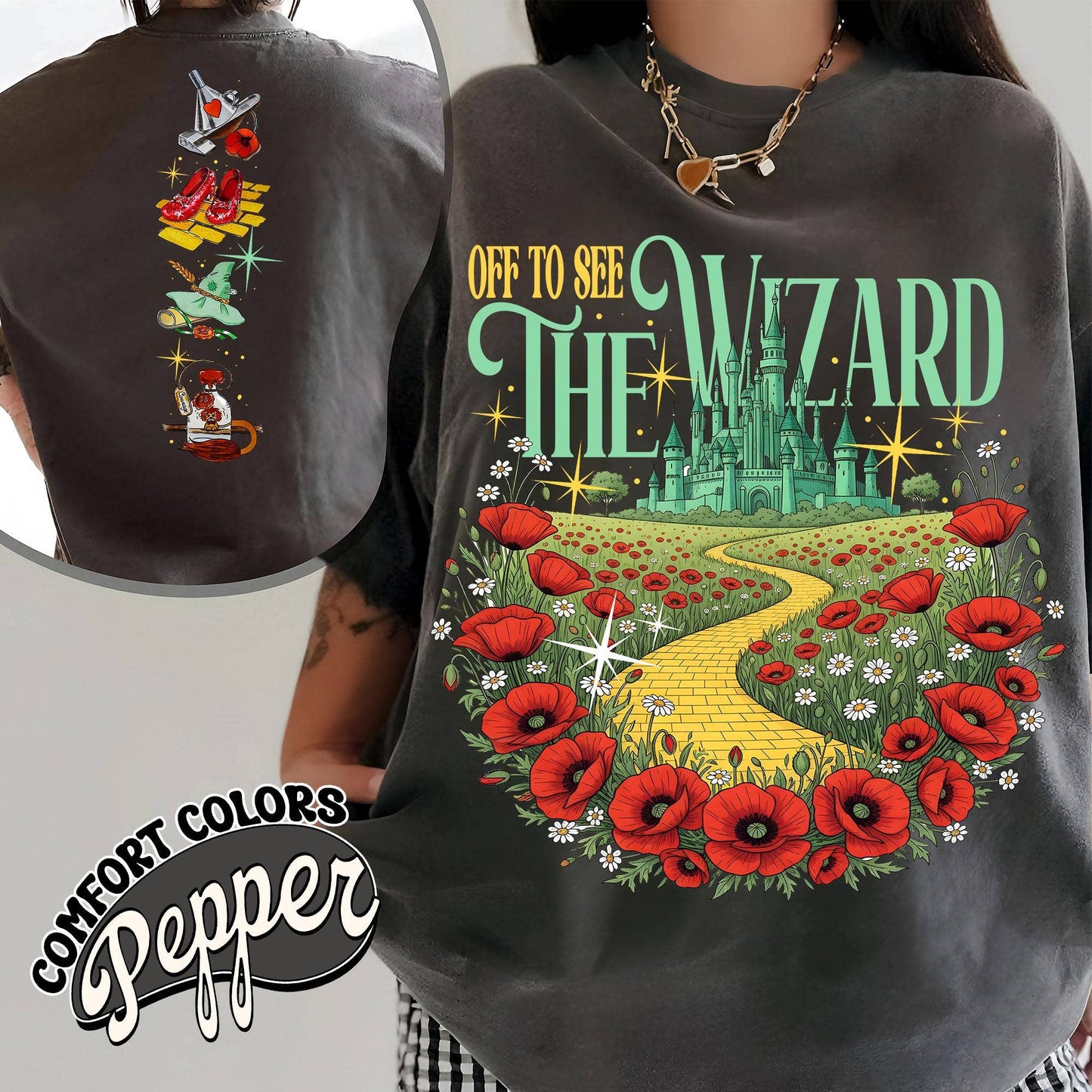 Follow the Yellow Brick Road Wizard Shirt