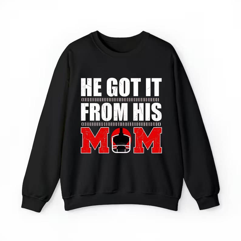 Football Mom Sweatshirt Game Day Gear & Gifts