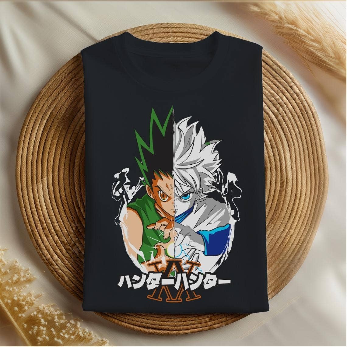 Hxh Gon & Killua Graphic Tee - Vintage Anime Gift Shirt