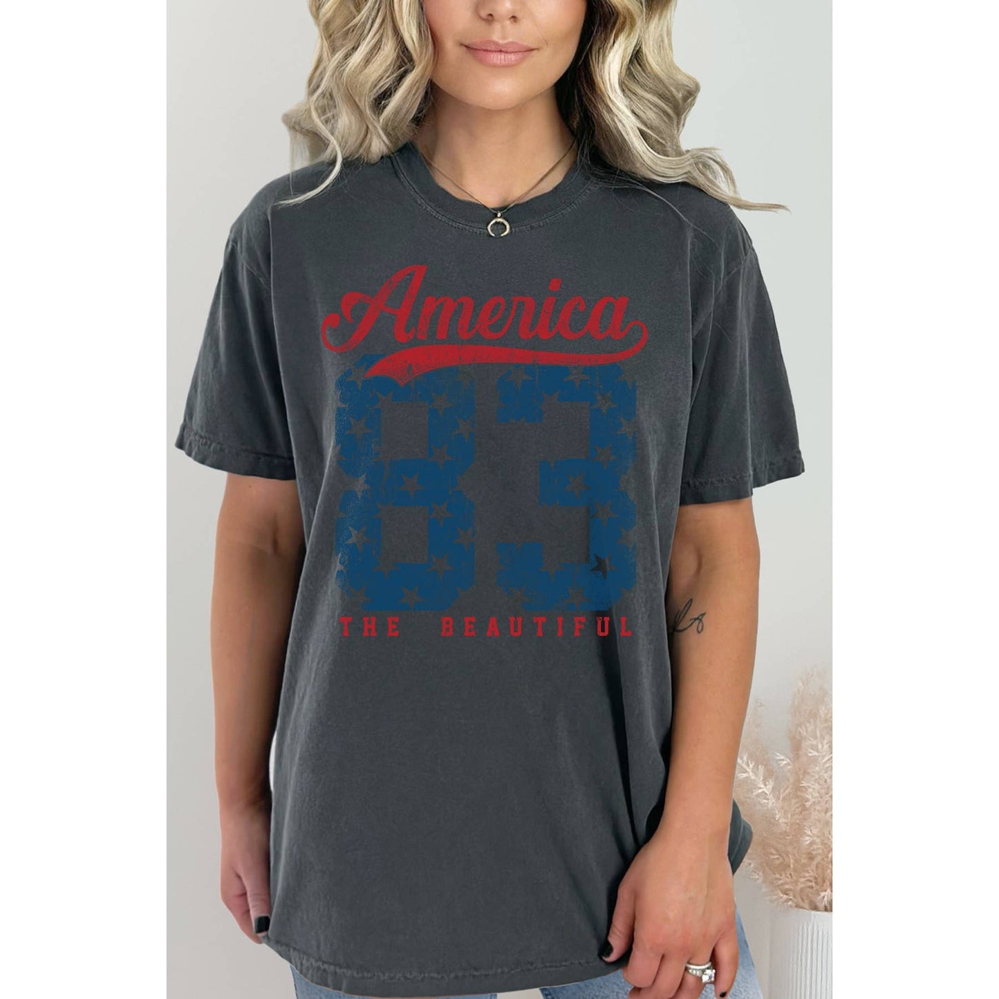 America the Beautiful 83 Short Sleeve T Shirt