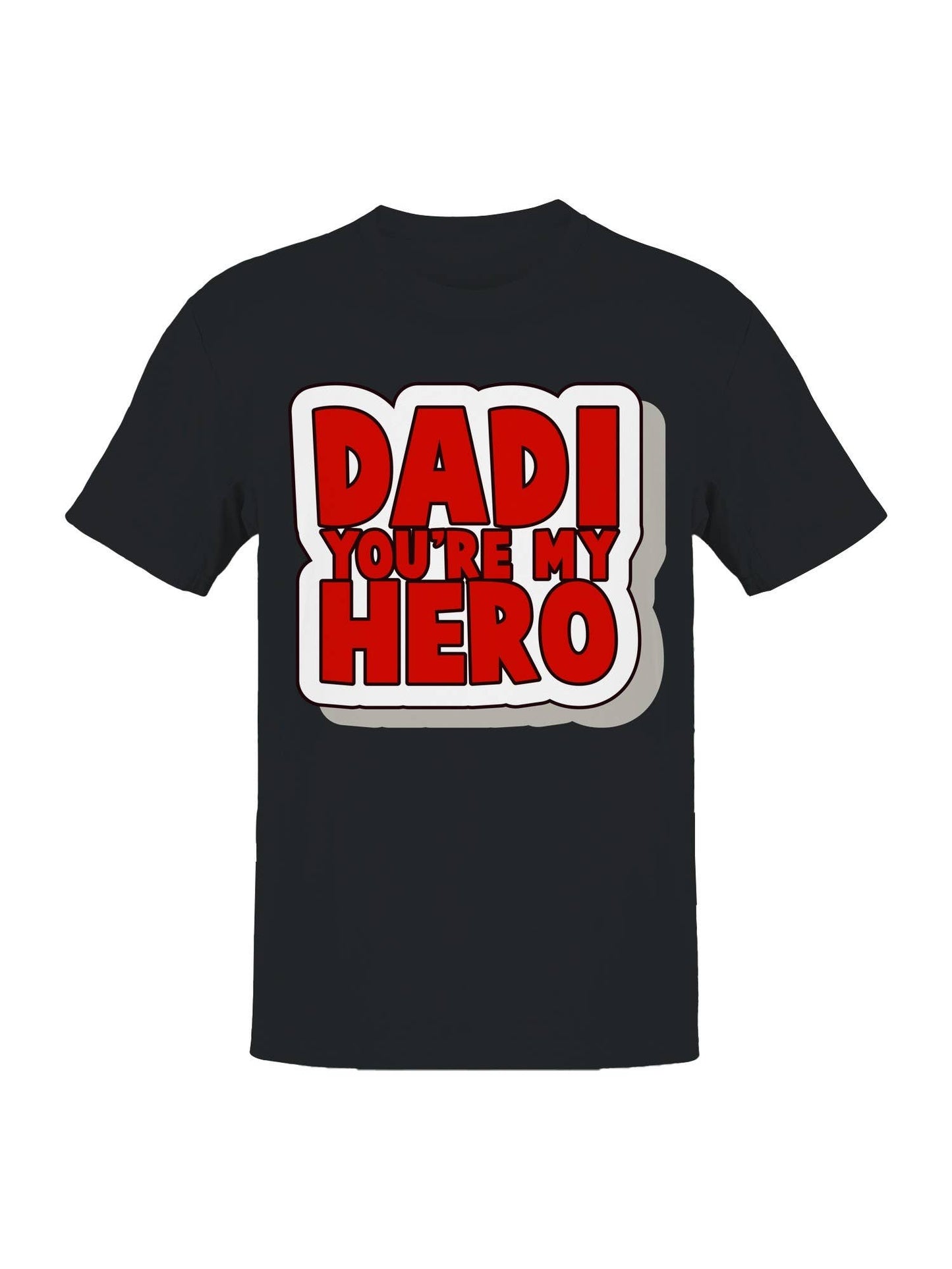 Dadi Hero Sticker Gift Men's T-Shirt