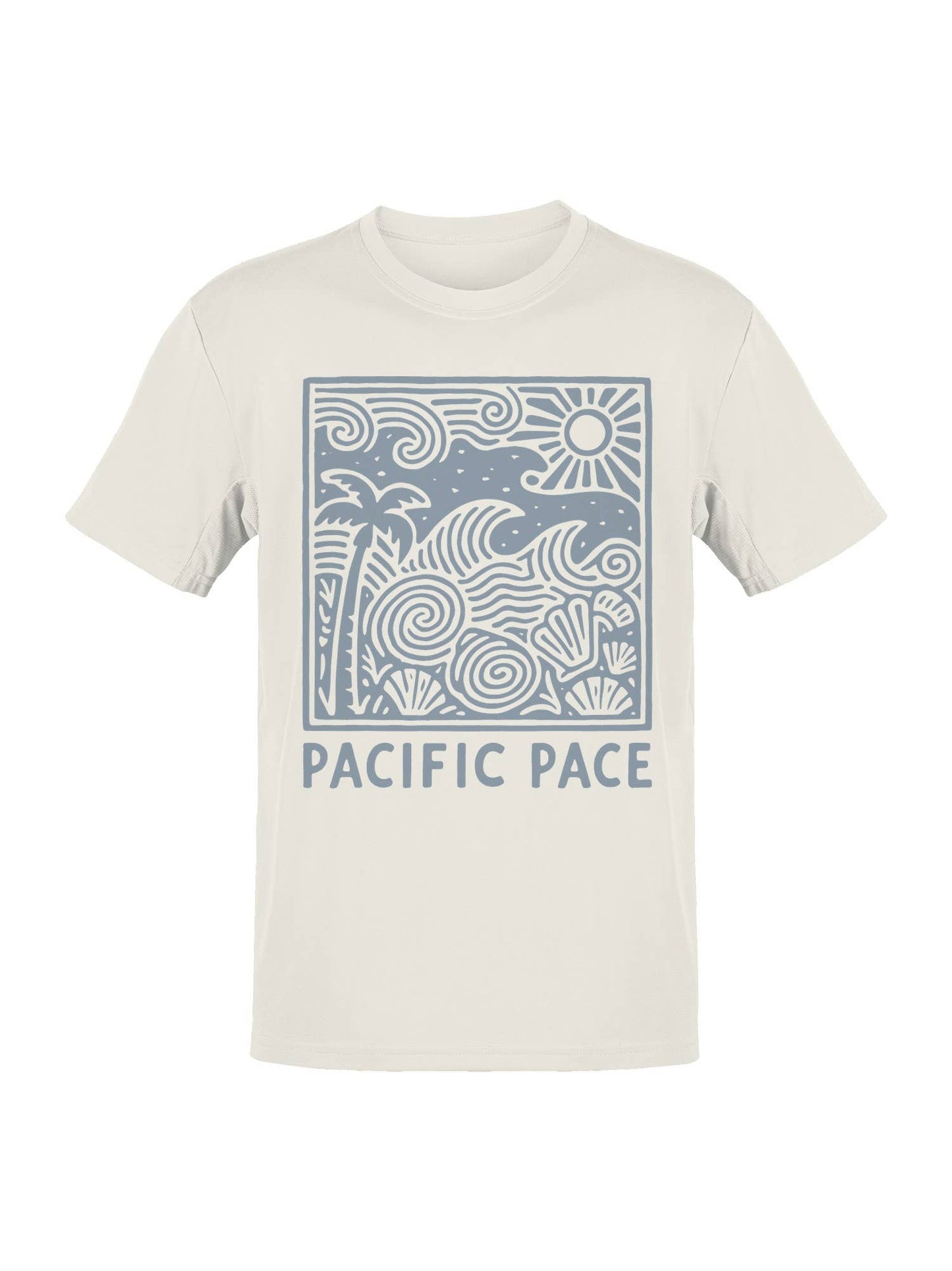 Pacific Pace Surf Design Men's T-Shirt