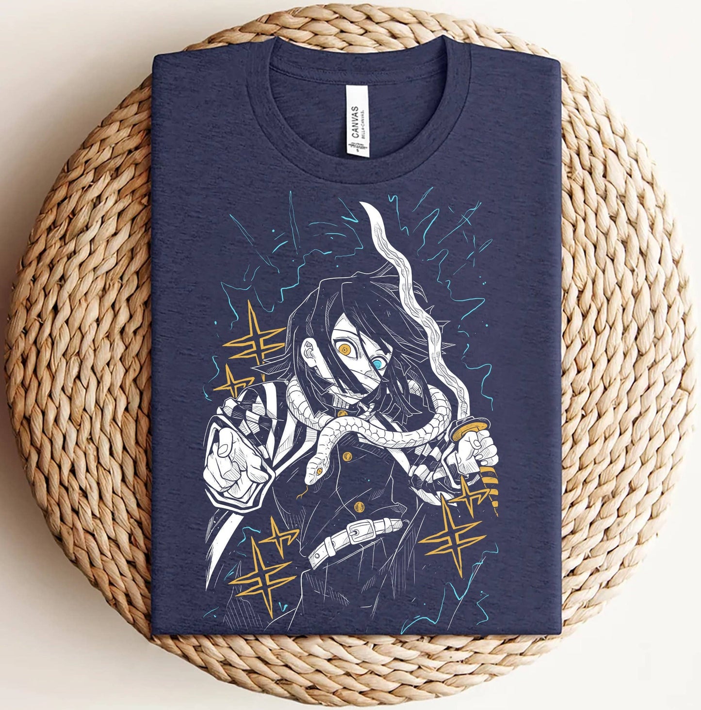 Handmade Anime Graphic Tee - Aesthetic Gift For Everyone