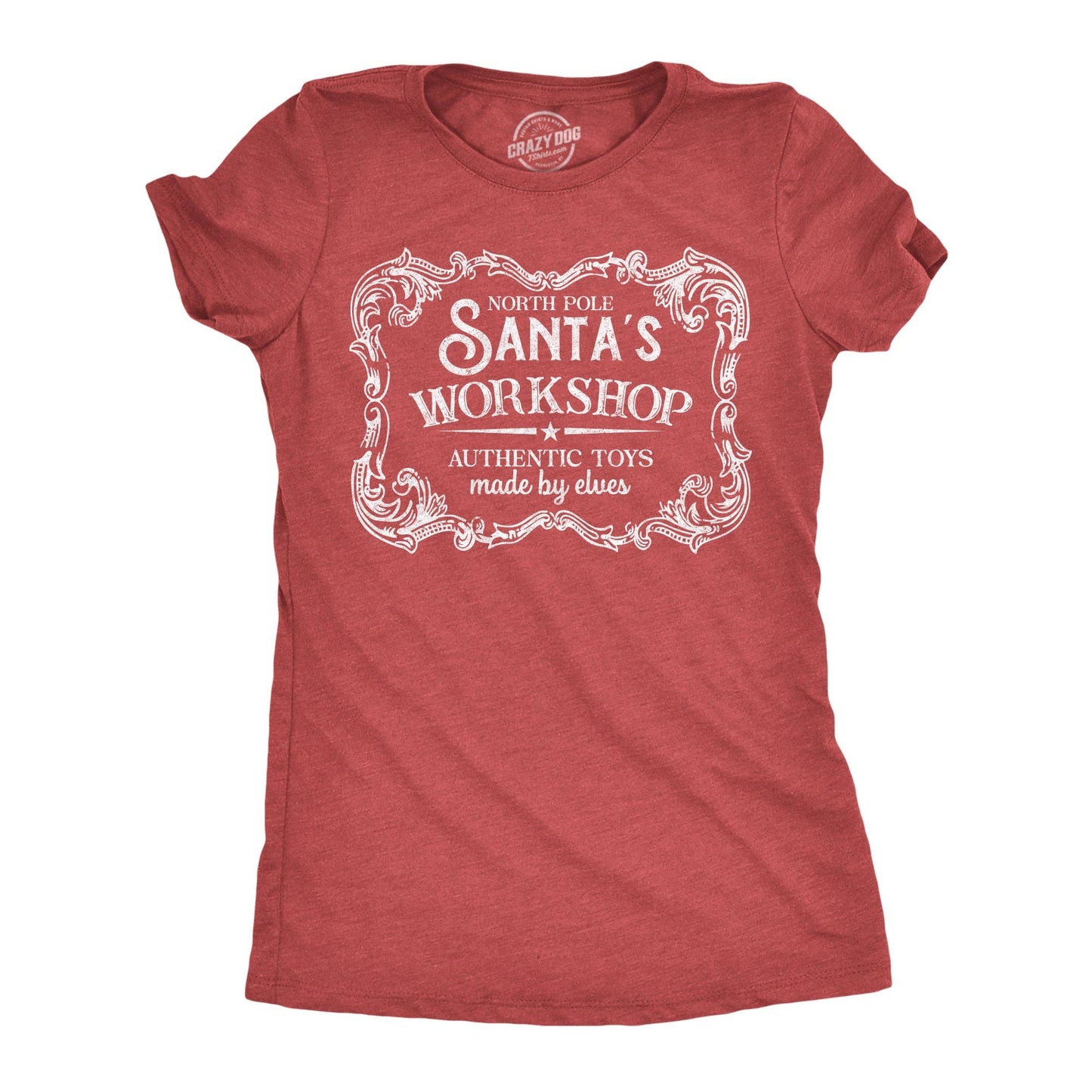 North Pole Santas Workshop Women's T Shirt