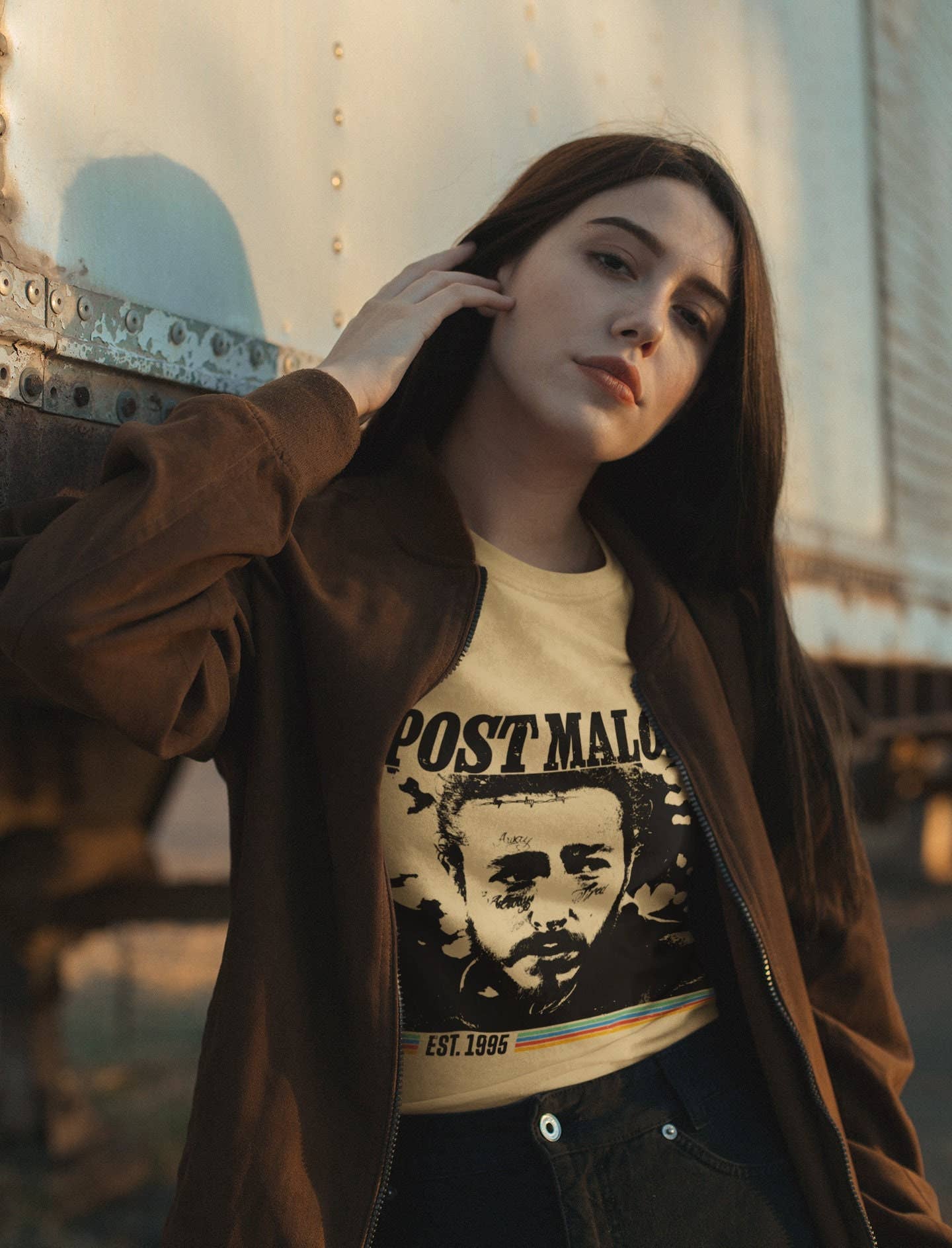 Post Malone Western Cowboy Tee - American Festival Shirt