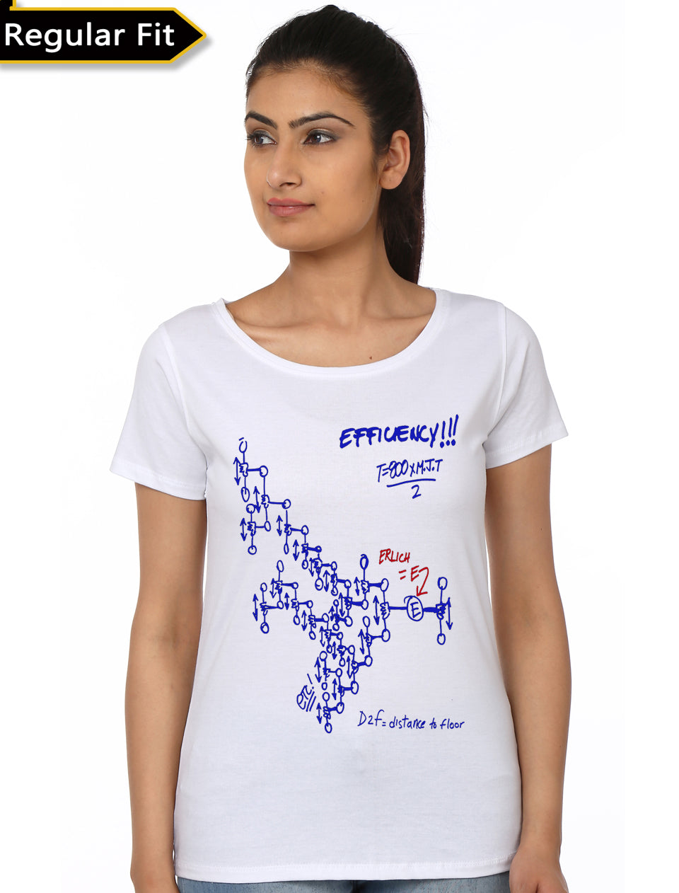 Silicon Equation White T-Shirt