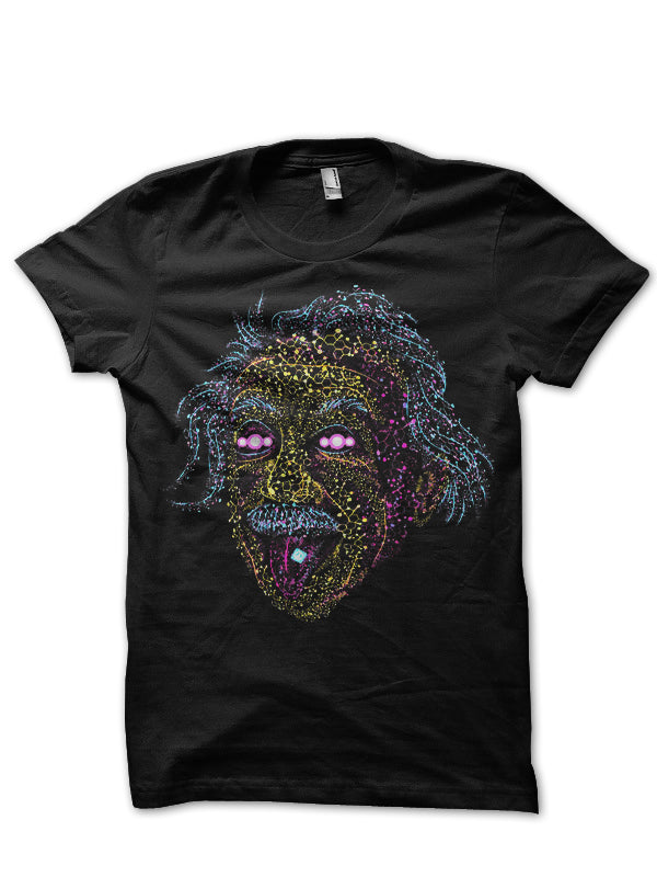 Einstein Black T-Shirt