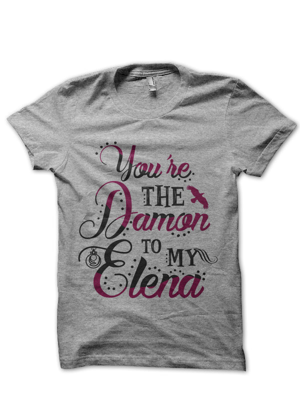 The Vampire Diaries Half Sleeve T-Shirt