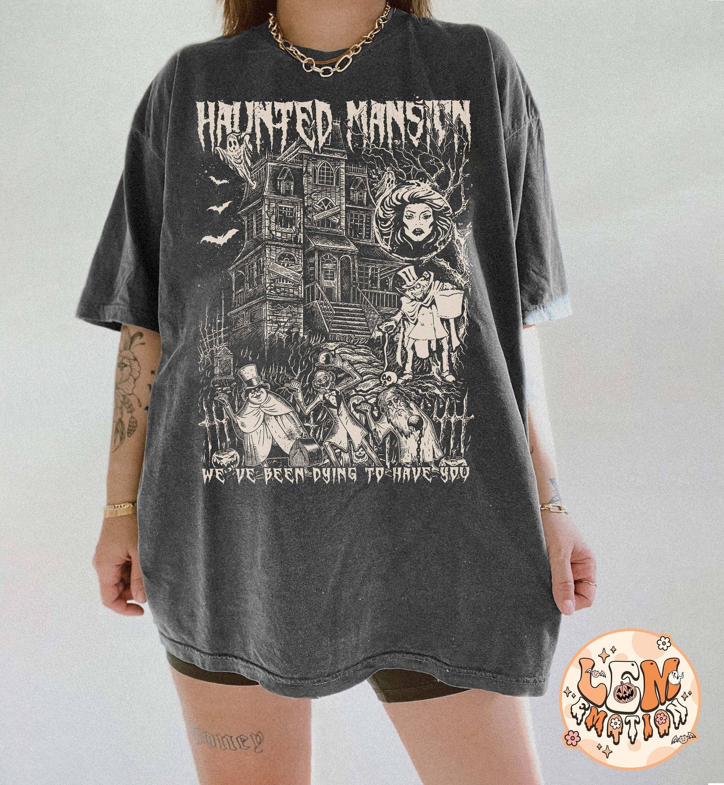 Haunted Mansion Halloween Family Matching Tee