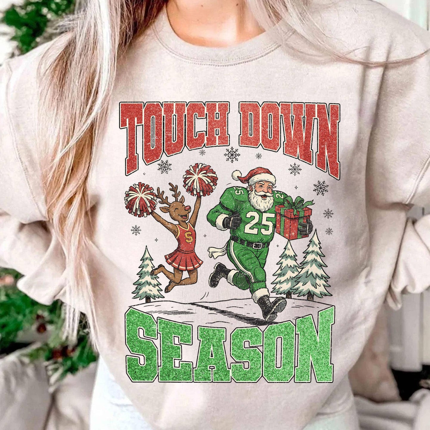 Retro Santa Claus Holiday Sweater