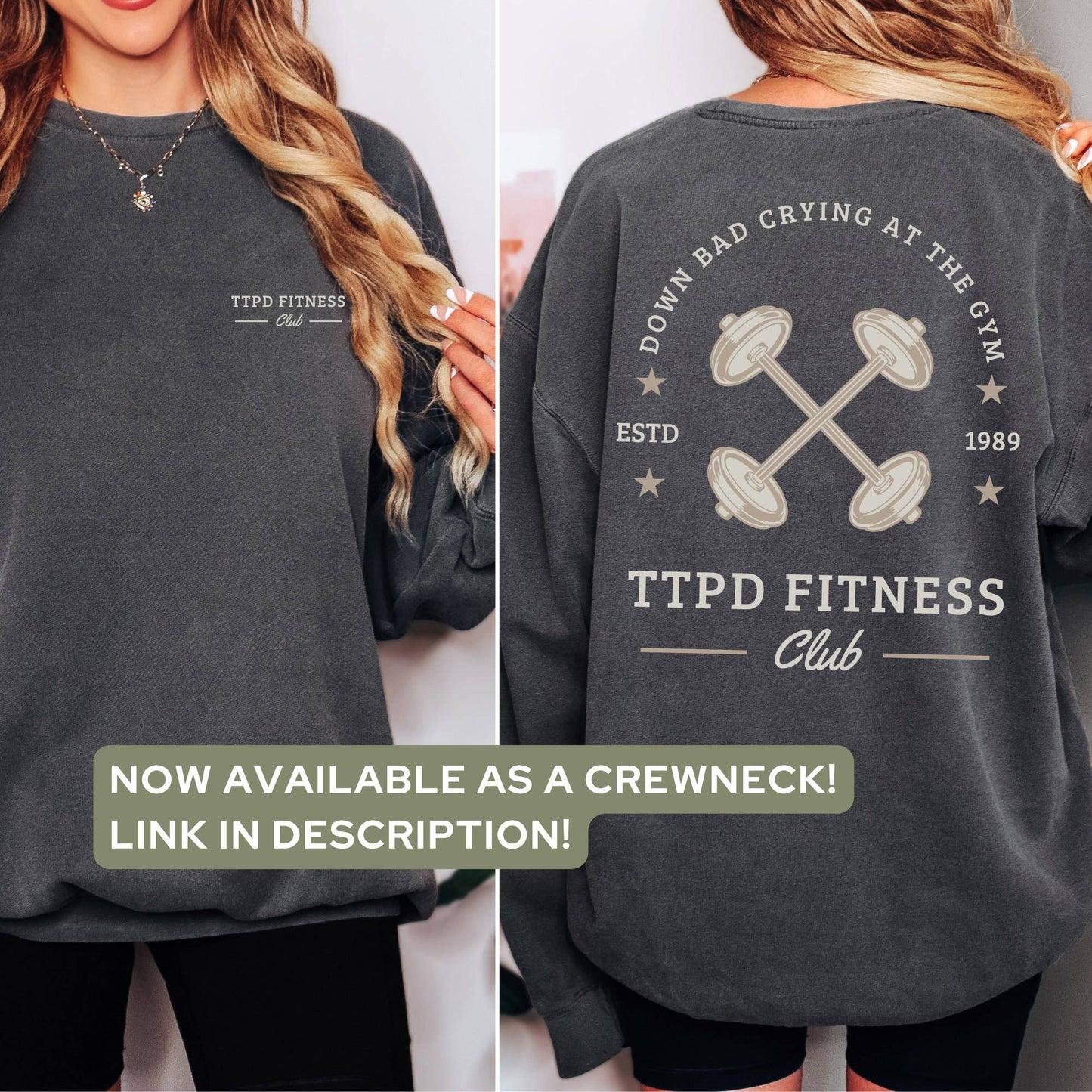Down Bad Crying At the Gym T-Shirt - Swiftie Apparel