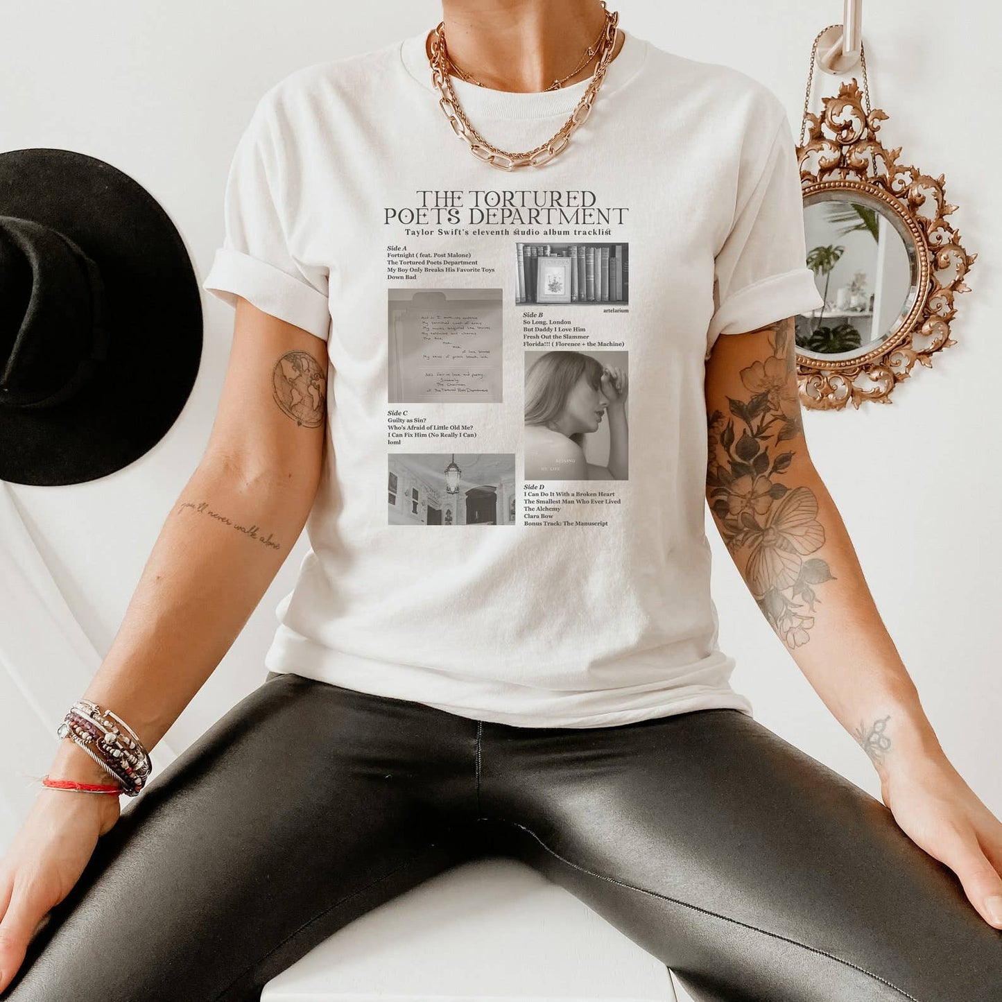 The Tortured Poets Department Shirt: Ts Album Gift