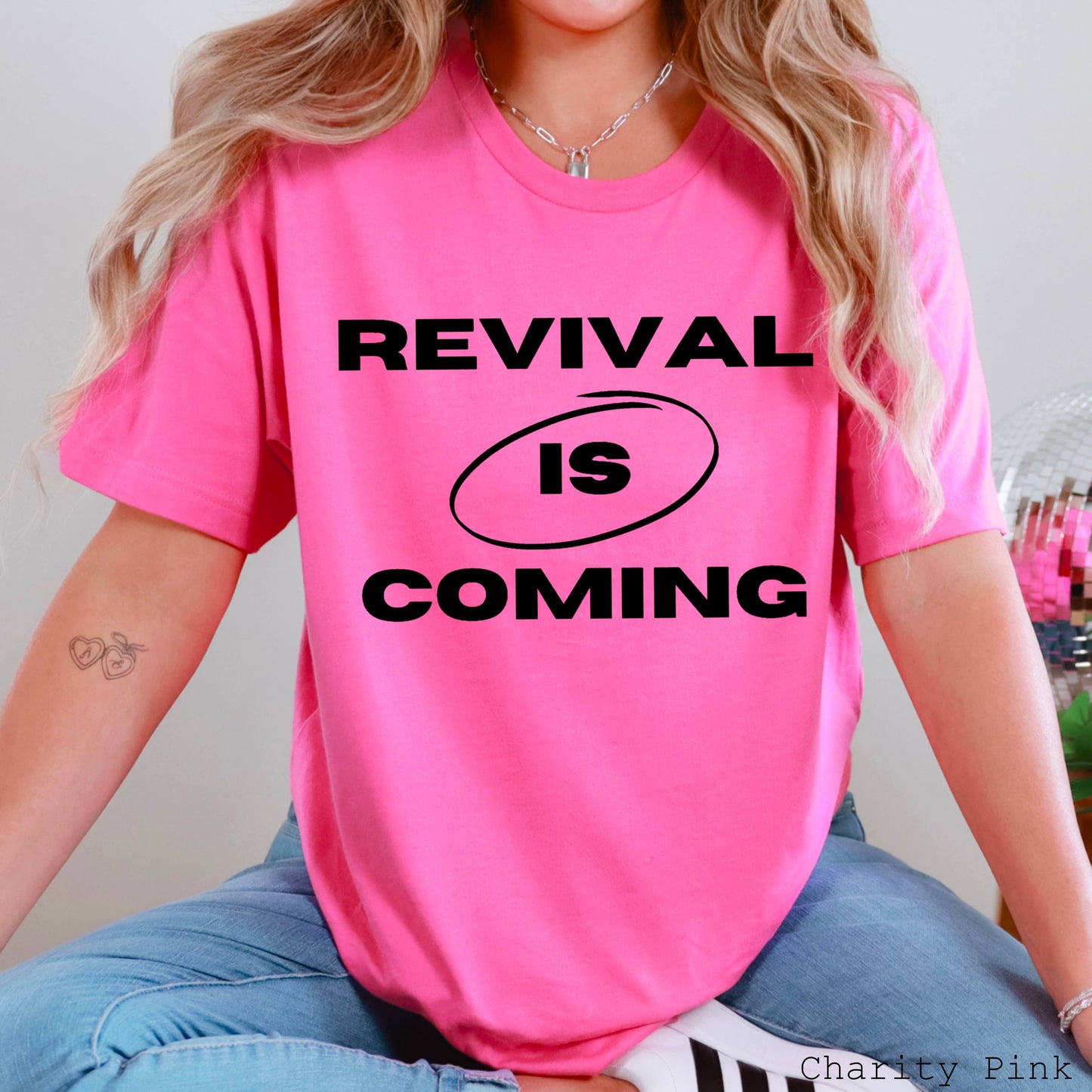 Revival Is Coming Graphic Tee | Christian Tee | Bella Canvas
