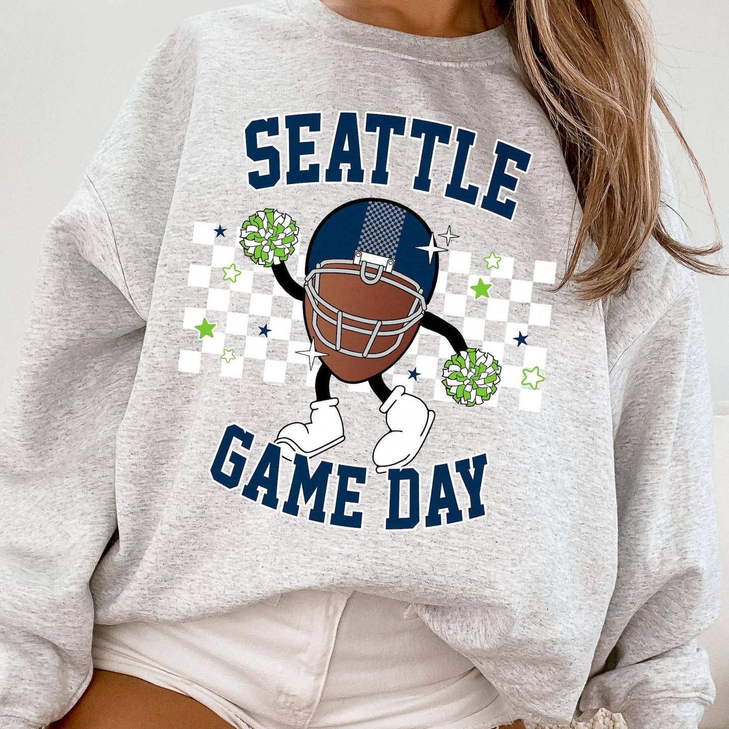 Seattle Football Game Day Sweatshirt For Seahawks Fans