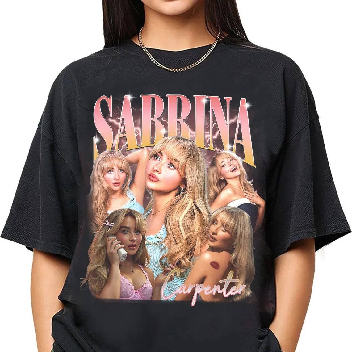 Vintage Carpenter Concert Tee - Sabrina Bootleg 90s Merch