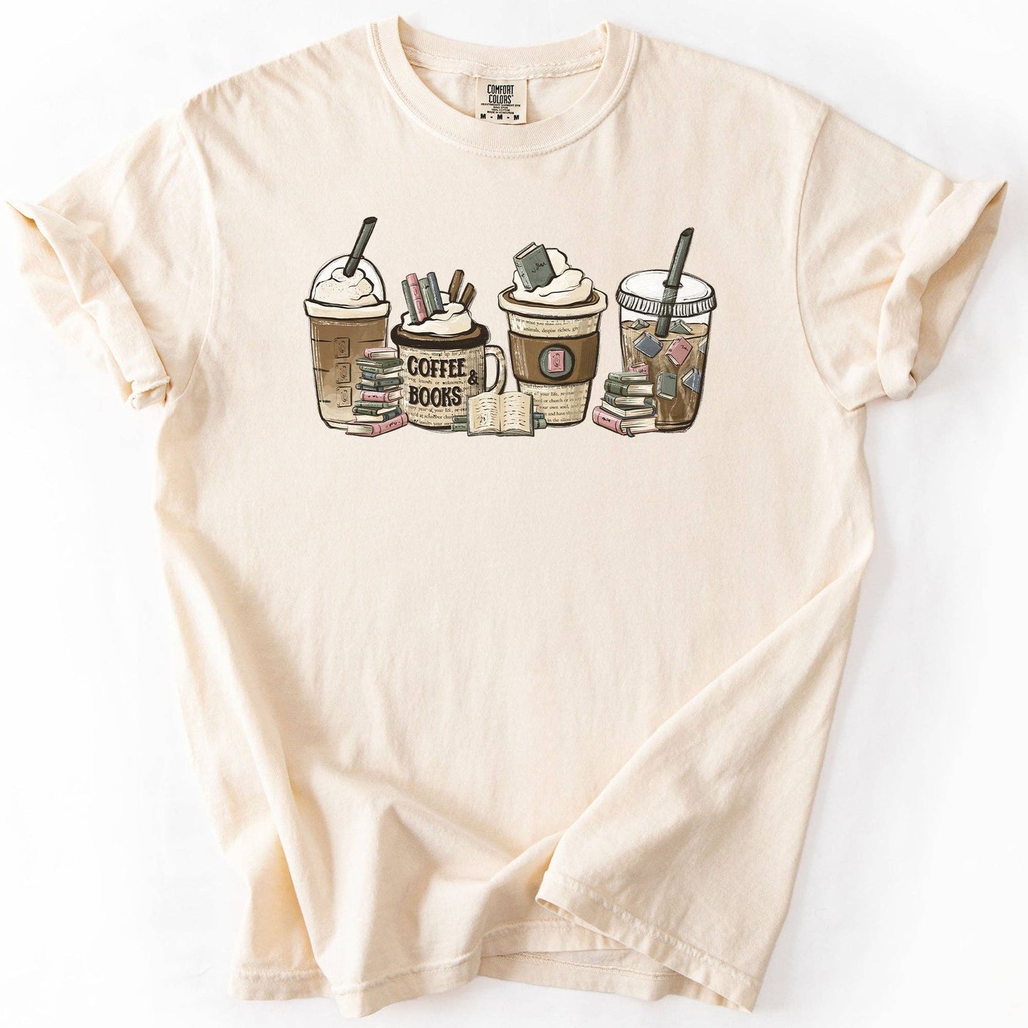 Coffee and Books, Reading, Booktok, Library, T-Shirt