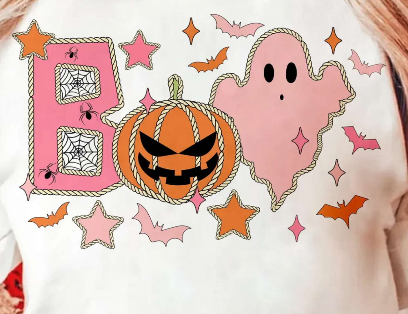 Pretty Boo - Cream Sweatshirt or Tee