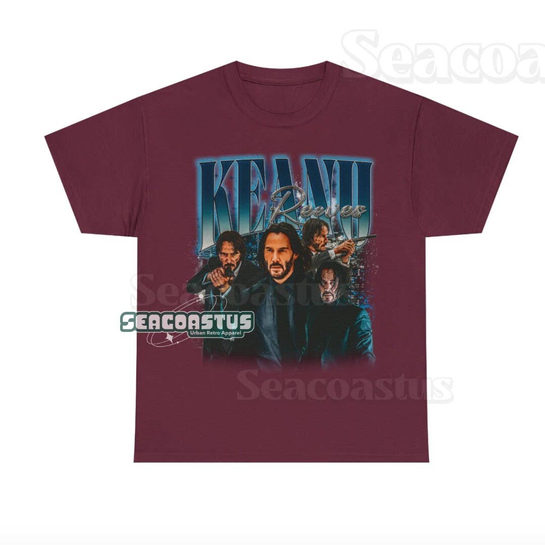 Keanu Reeves Vintage T-Shirt Retro 90's Graphic Tee