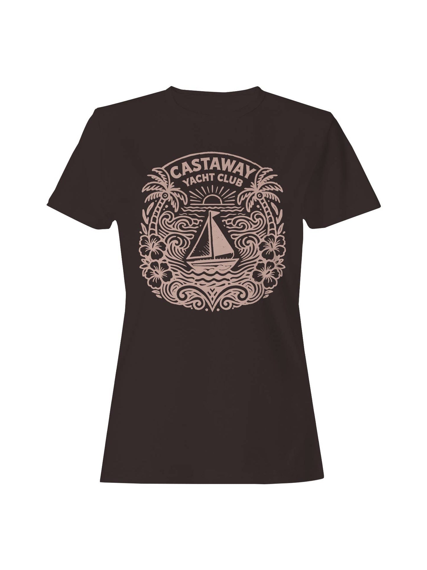 Ocean Adventure: Castaway Yacht Women's T-Shirt