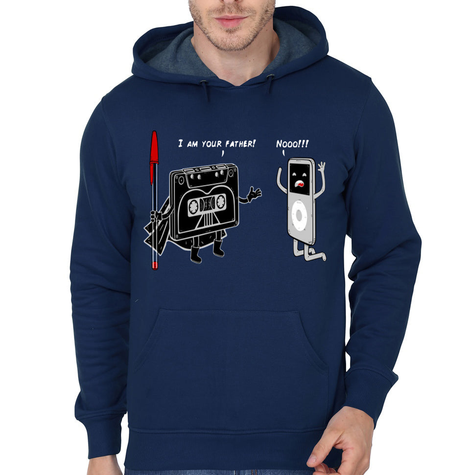 I Am Your Father Navy Blue Hoodie