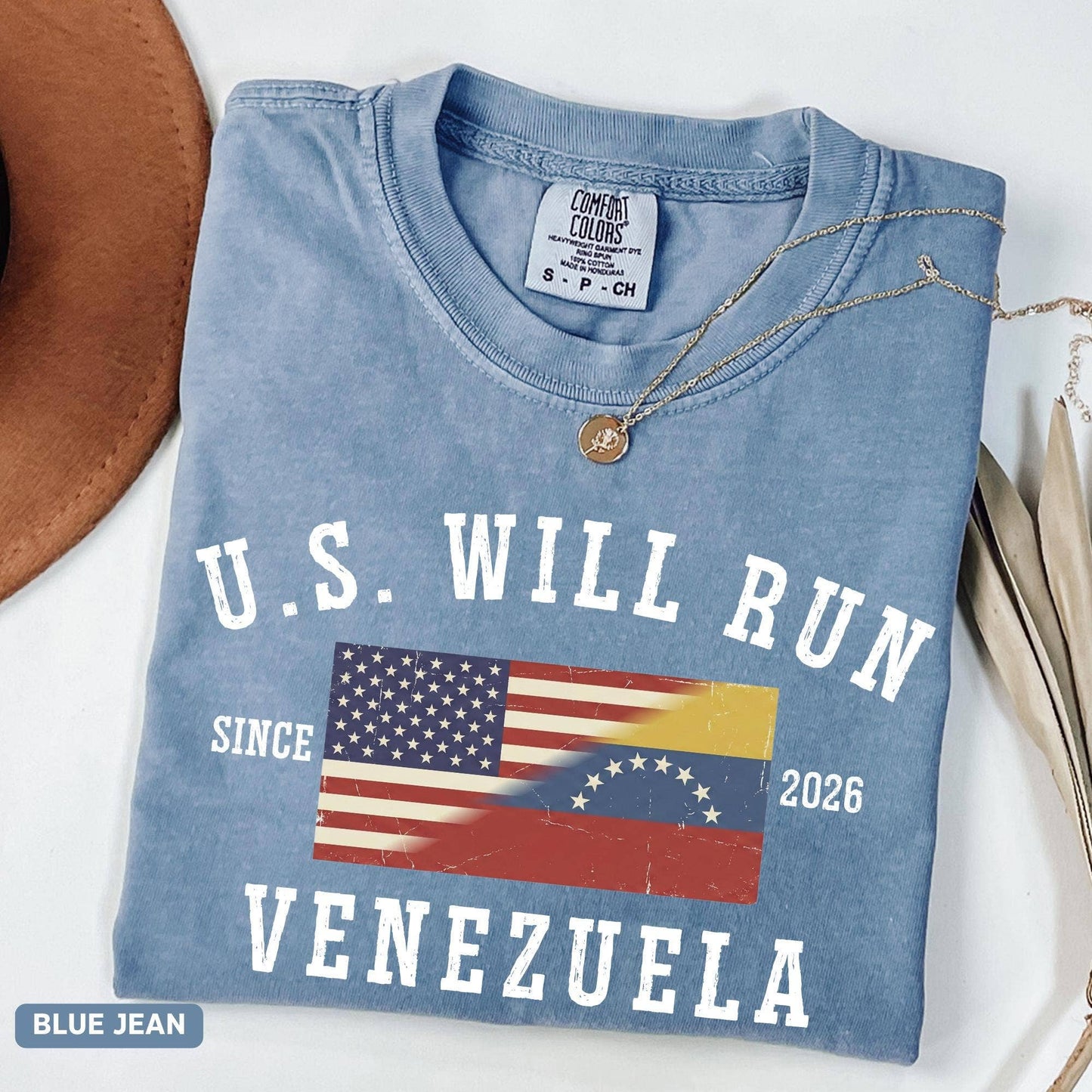 Freedom Venezuela Political Shirt, Patriotic USA Flag Tee
