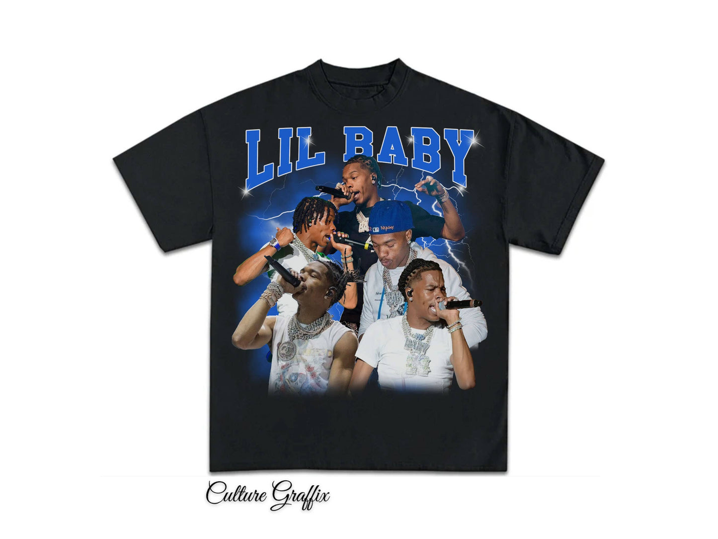 Lil Baby Vintage Bootleg Rap Tee - Heavy Cotton Hip Hop