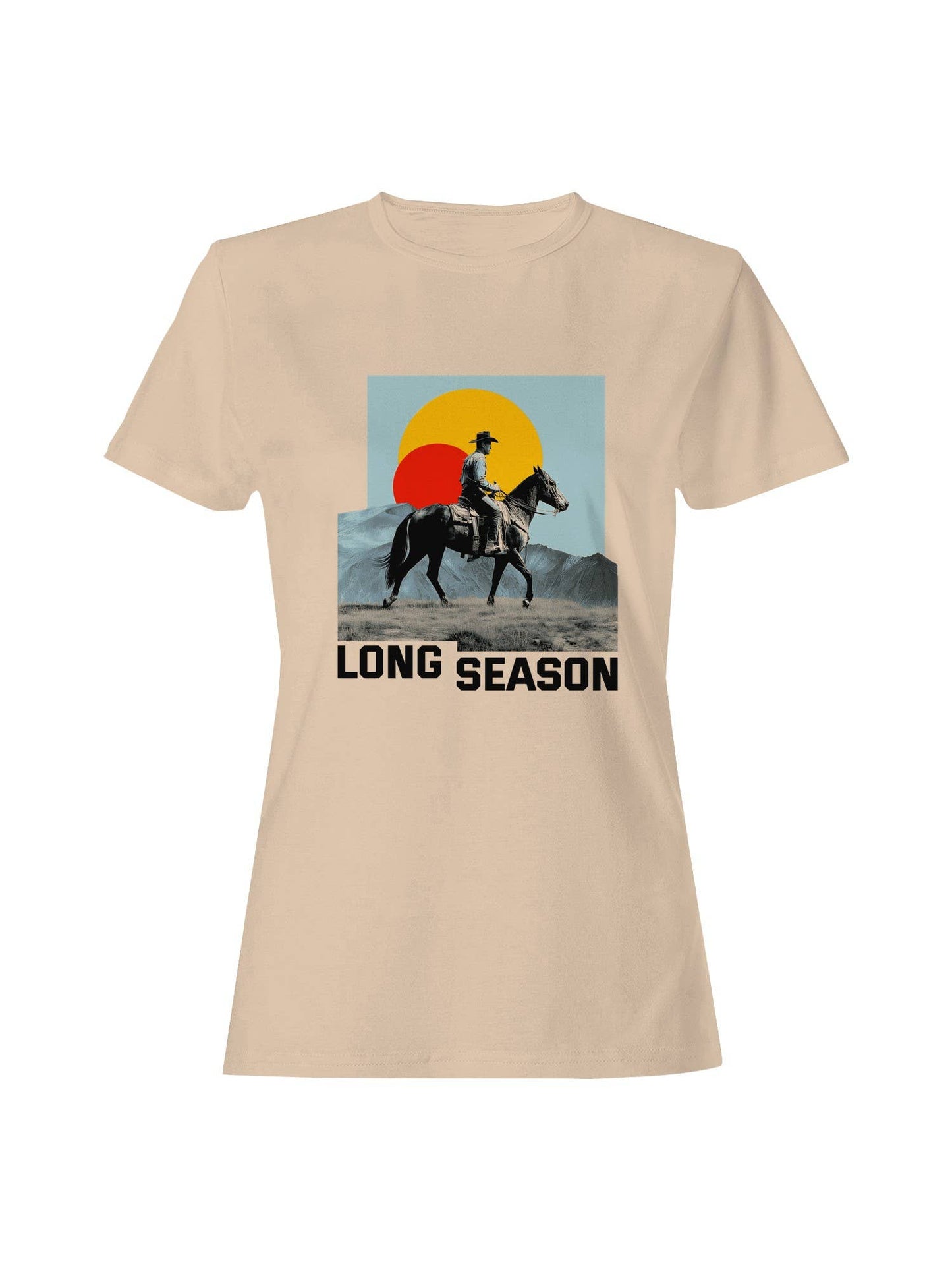 Western Sunset - Long Season Women's T-Shirt