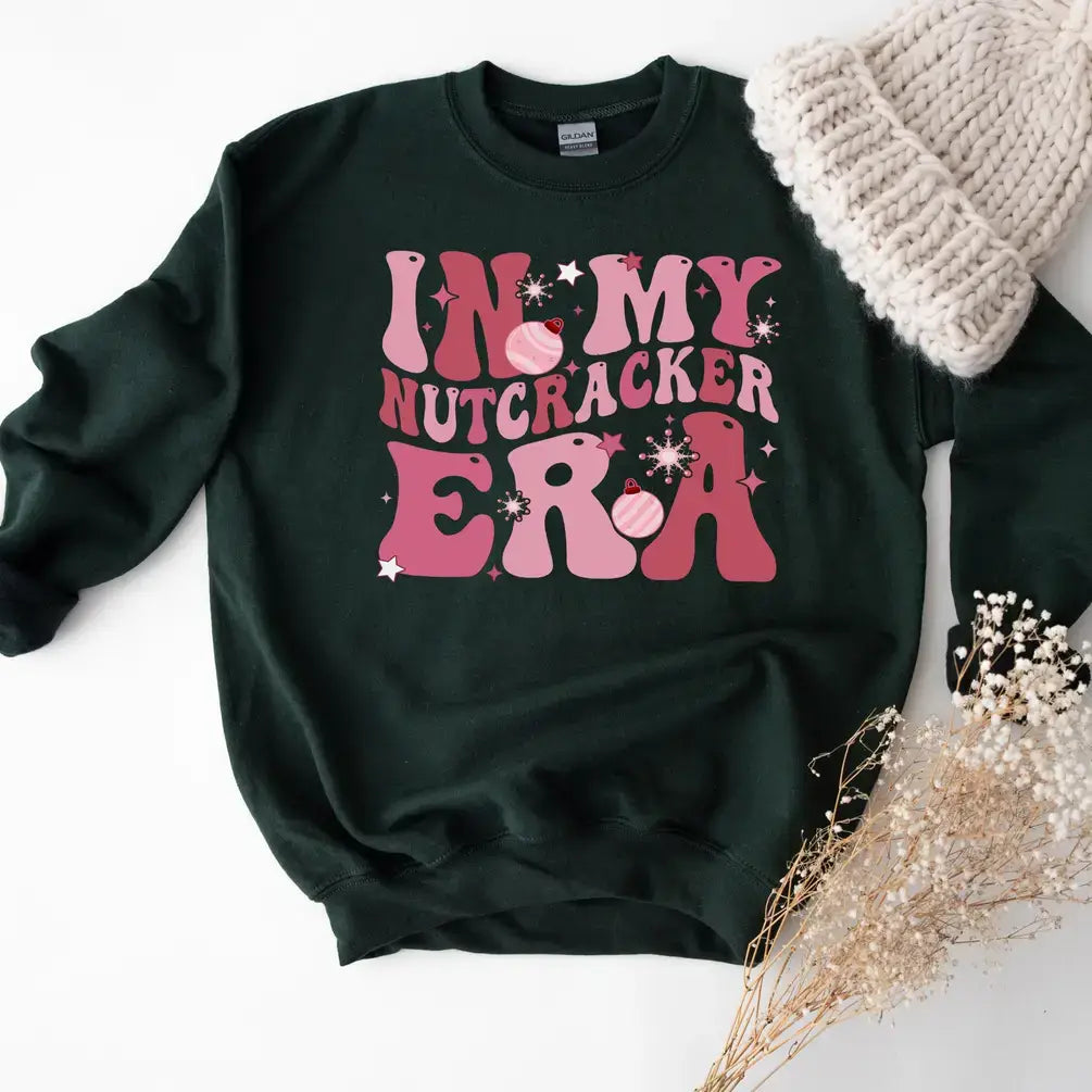 Nutcracker Era Sweatshirt: Cozy Holiday Vibes