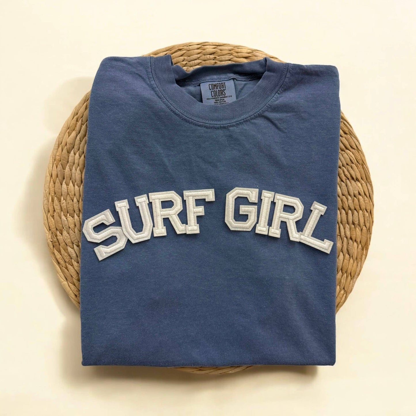 Comfort Colors Surf Girl Short Sleeve Shirt, Surf Tee