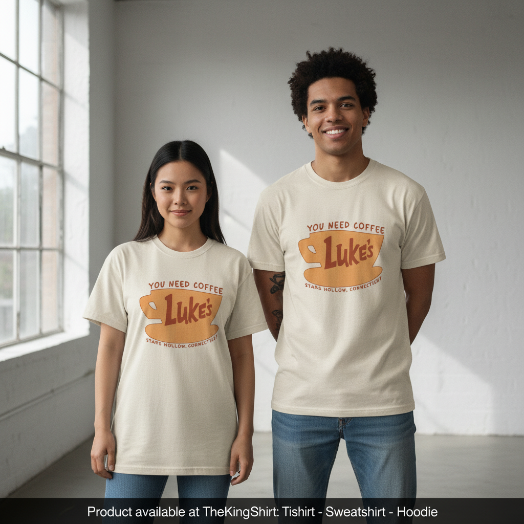Stars Hollow Connecticut Shirt - Retro Luke's Diner Tee