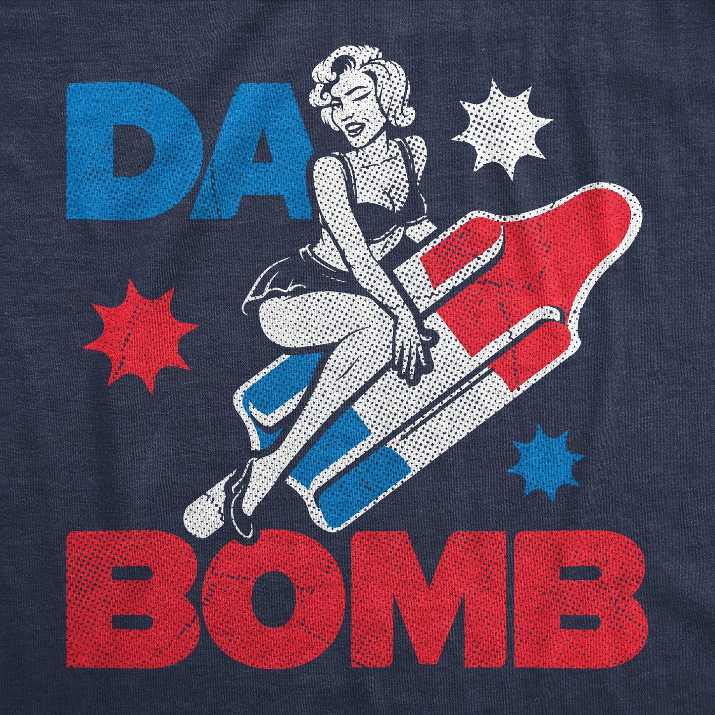 Da Bomb Funny 4th of July Mens T Shirt Fourth of July
