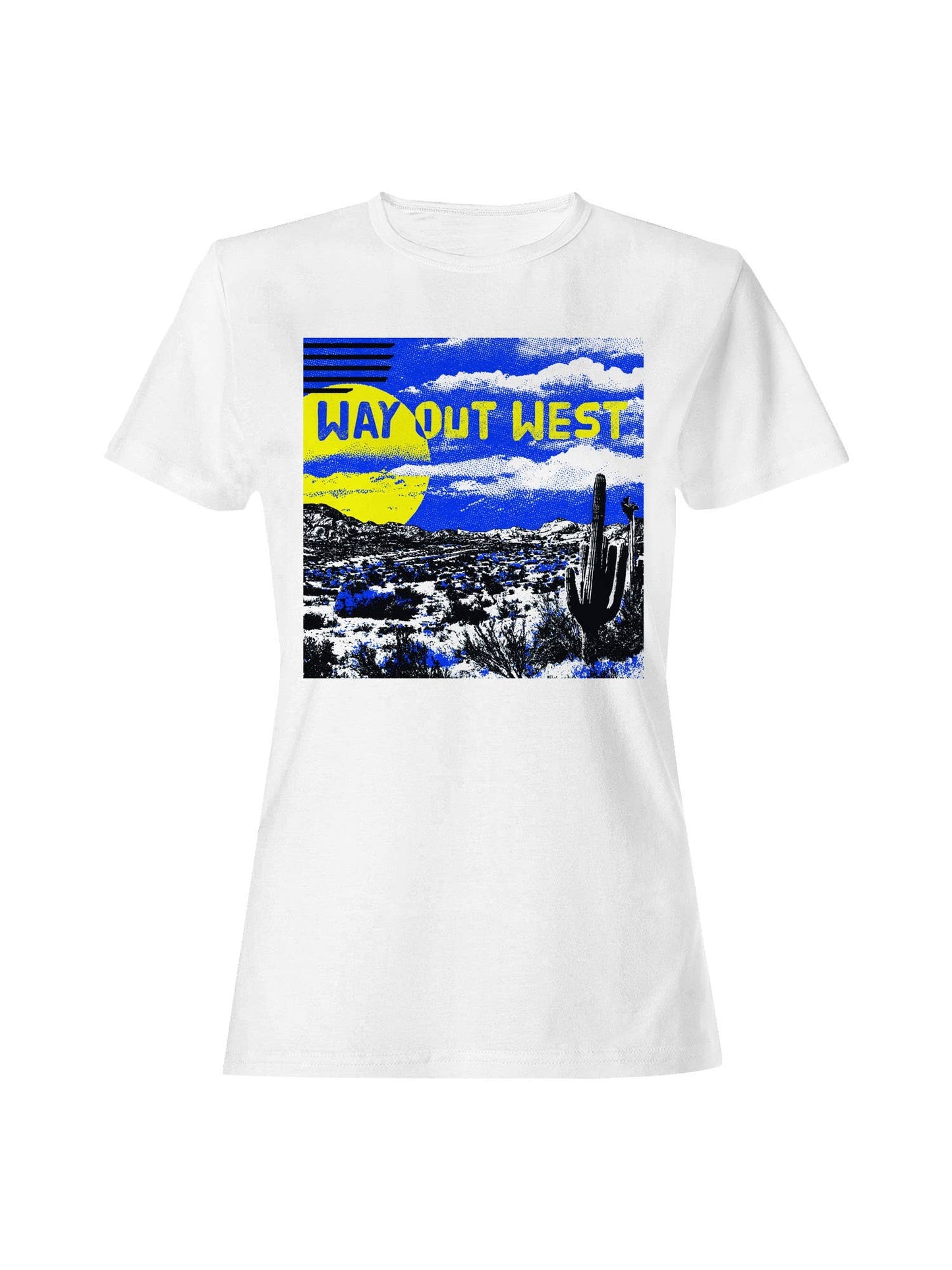 Vintage Way Out West Desert Design Women's T-Shirt