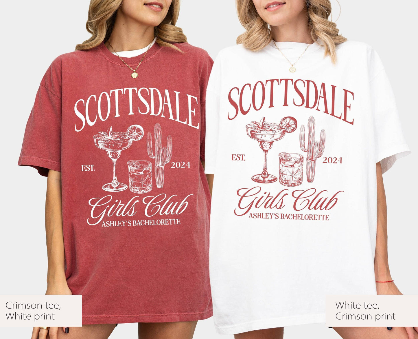 Scottsdale Girls Club & Bachelorette Shirt - Arizona Comfort