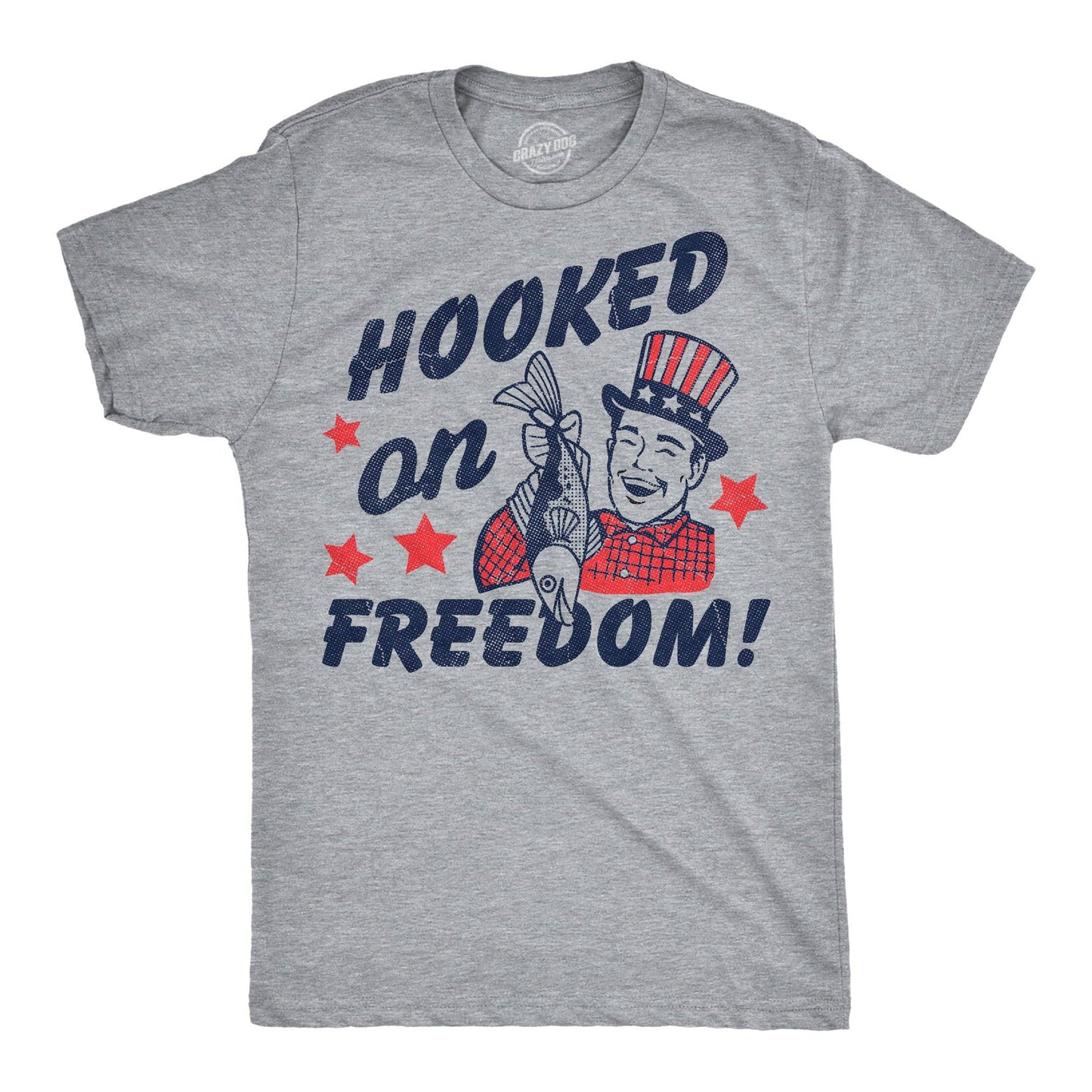 Hooked On Freedom Men's T Shirt