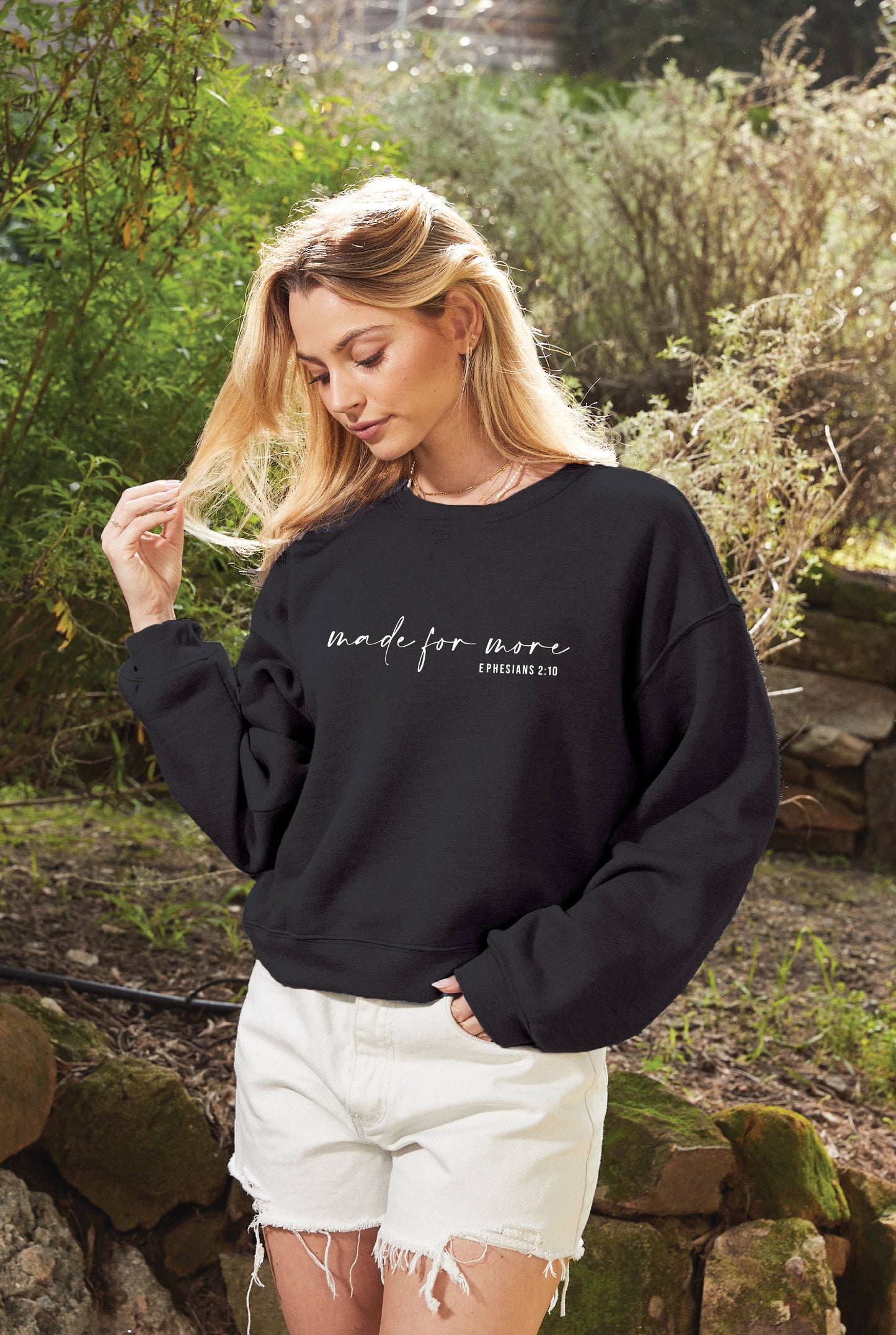 Made For More Mid Graphic Sweatshirt