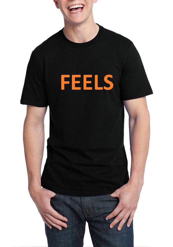 Feels Black T-Shirt
