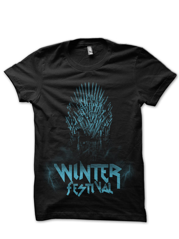 Winter festival Black T-Shirt