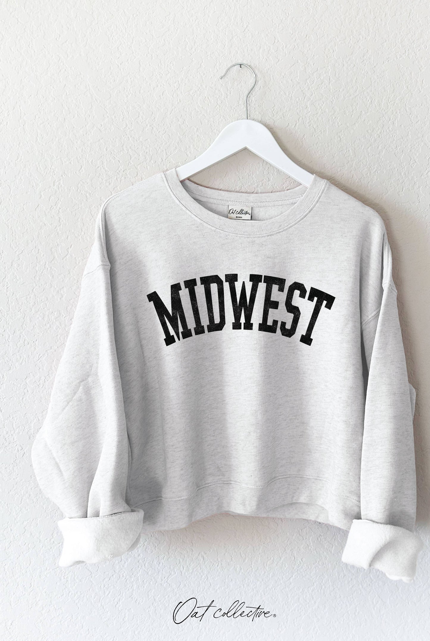 Midwest Mid Cropped Graphic Sweatshirt